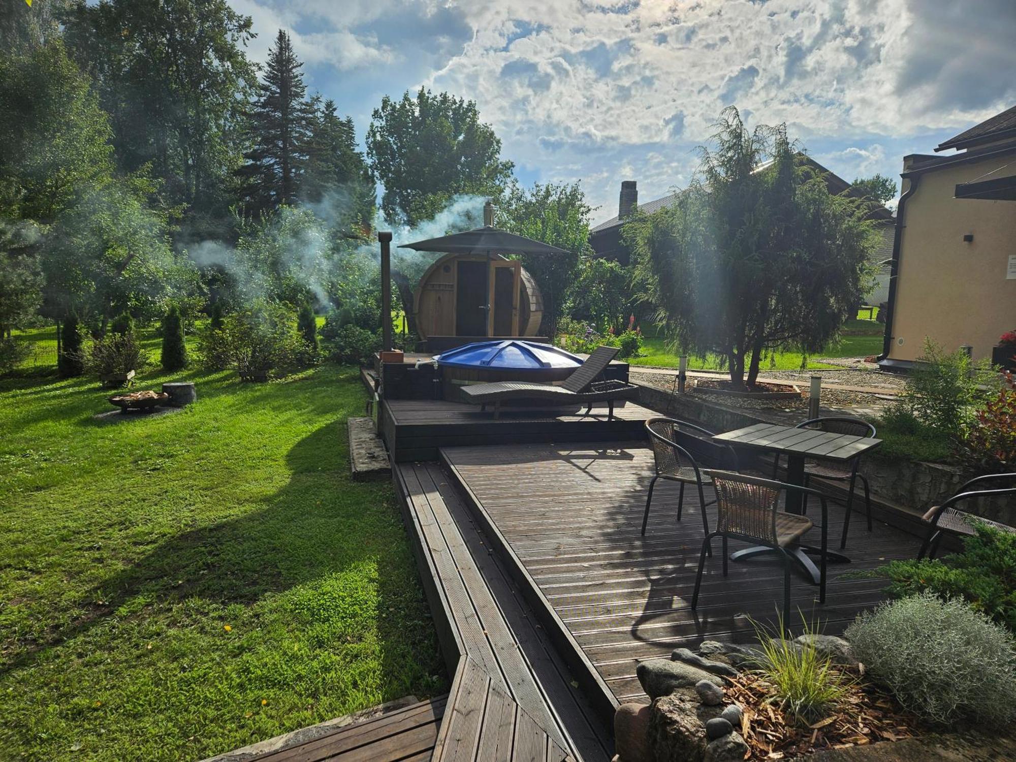 Purde Puhkemaja - Hot Tub L Sauna L Bbq Villa Elva Exteriör bild